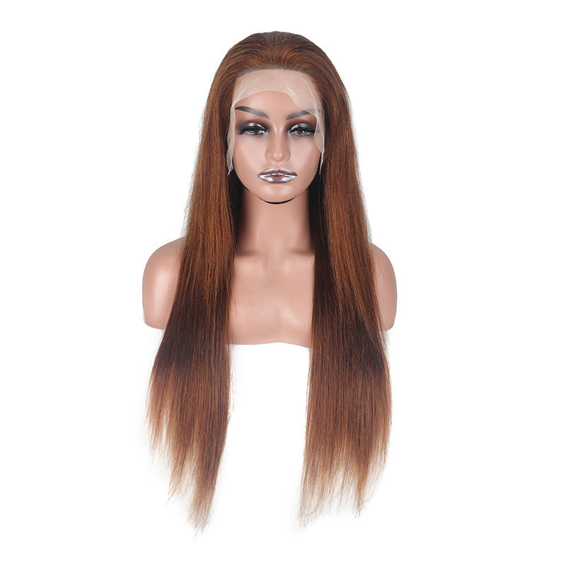 CrownWigs
Sleek Straight Lace Front Human Hair Wig